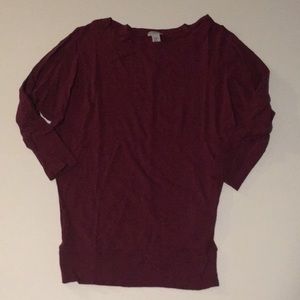 3/4 length Dolan sleeve